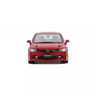 HONDA CIVIC MUGEN RR (FD2) Milano Red 2008 OttO mobile 1:18 Resinemodell (Türen, Motorhaube... nicht zu öffnen!)